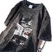 Summer Style Short Women's T-Shirt Washed Vintage Heavy Cotton Plus Size Ins Trend European And American High Street_ecoleips.com