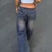 Women's Clothing Retro Street Style Ripped Jeans For Women, Summer New Style, High Waisted, Slimming, Thin Wide Leg Pants._ecoleips.com