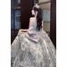 Women's Heavy Duty Evening Gown Sparkling Galaxy Dazzling Dress for Student Birthdays Coming of Age Ceremonies Art Exams Hosting Wedding Princess Wear_ecoleips.com