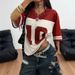 Oversized Streetwear Basketball Jersey Tee Hip-Hop Style Breathable Short Sleeve T-Shirt for Men And Women Blue Red Brown Trendy Top S to XL_ecoleips.com