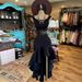 Women's Clothing Sleeveless Hem Ruffle Dress_ecoleips.com