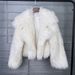 K Hairy Coat Women's Imitation Fur Loose Fitting Suit Collar Coat_ecoleips.com