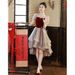 Bride's Wedding Toast 2026 New Style Petite Engagement Evening Luxurious High-End Party Dress For Women_ecoleips.com