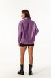 K Fashionable Loose Fitting Leather Jacket For Women, Long Sleeved Lapel Jacket_ecoleips.com
