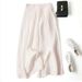 Summer Women's Culottes Cotton Linen Cropped Wide Leg Pants Elastic Waist Casual Palazzo Trousers With Pockets_ecoleips.com