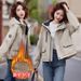 girl Girl New Winter Versatile Cotton Jacket Fleece Warm Parka_ecoleips.com