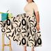 Women's Clothing Fashion Temperament Pleated African Black Big Swing Dress_ecoleips.com