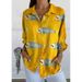 Women's Summer New Trendy Seven-Sleeve Animal Pattern Print 3D Shirt_ecoleips.com