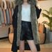 girl 2025 New Parka Women's Long Fashion Versatile Black Green_ecoleips.com