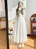 K Pleated Skirt For Women, New High Waisted Mid Length Umbrella Skirt, A-line Ballet Style Fluffy Cake Skirt_ecoleips.com