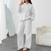Oversized Fleece Hoodie & Wide-Leg Jogger Set – Y2K Streetwear Loungewear (Black/White/Beige, S-XXXL)_ecoleips.com