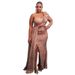 Verve 2025 Autumn Winter Women's Fashion New Single Shoulder Sequin Long Evening Dress_ecoleips.com