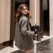 Women's Suit Jacket, New Autumn/Winter Korean Style British Fashion Woolen Thick Loose Casual Blazer_ecoleips.com