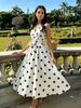 Women's Sexy Midi Skirt Dress European And American Style Spring Export Wish Banquet Party Dresses_ecoleips.com