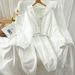 Women's Clothing Women's Retro Three Piece Suit Casual Sports Loose Jacket Leggings Set For Formal & Casual For Women_ecoleips.com