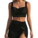 Slimming Push up Halter Neck Backless Swimsuit Three Piece Set Floral Print Casual Beachwear for Women European American Style 2026_ecoleips.com