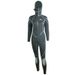 Aria Basics Hooded Thermal Wetsuit For Men Women, 5mm, Zippered, Hooded, Cold-proof Surfing Diving Suit, Fleece-lined And Thickened_ecoleips.com