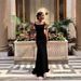 Women's Sexy One Shoulder Backless Long Dress - Slim Fit Elegant Evening Gown (European & American Style)_ecoleips.com