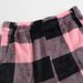 Pajama Pants For Women Elastic Waist Fuzzy Fleece Plaid Bottoms Soft Lounge Sleepwear With Pockets Plush Pajamas Pants_ecoleips.com