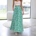 Summer High-Waisted Loose-Fitting Comfortable Versatile Printed Wide-Leg Pants Women's Clothing Bottoms_ecoleips.com