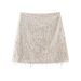 AC767 European And American Cross-border New Early Spring Foreign Trade Sexy Sequin Patchwork Design High-waisted_ecoleips.com