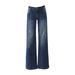 American-style Versatile Low-waist Flared Pants, 2025 Autumn Wo's New Fleece-lined Slim-fit Micro-flared Jeans For_ecoleips.com