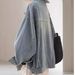 High-end Washed Light Blue Denim For Women, 2026 Spring New Korean Style Casual Loose Slim-fit Jacket_ecoleips.com