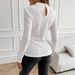 Women's Clothing Women's Base Layer Top Button Knit Casual Sweatshirt For Spring Autumn Formal And Casual Wear_ecoleips.com