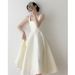 Women's Clothing Light Wedding Dress Solid Color Satin Simple Design For Emceeing Coming Of Age Ceremony Party Banquet Evening Gown Everyday Wear_ecoleips.com