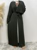 New Solid Color Design Kimono Cardigan Islamic Clothing Muslim Women Dubai Abaya Elegant Robe Products Turkey Evening Dresses_ecoleips.com