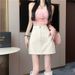 Temperament High Waist Denim Short Skirt Women's Summer New Thin And Versatile Large Size Hip A-shaped Skirt, Hip Skirt_ecoleips.com