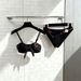 2026 New Women's Two-piece Bikini Swimsuit, European And American Style, Sexy Printed Strappy Vacation Swimwear, Shell_ecoleips.com