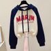 Streetwear Essentials Set – Drop-Shoulder Color-Block Hoodie With Star-Embroidered Wide-Leg Jeans (S-XXL, 9 Color Options, Unisex Urban Style)_ecoleips.com