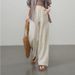 Suitable For All Seasons 【French Linen】Women's 14-Count High-Density 190g Heavy Wide-Leg Pants 013_ecoleips.com