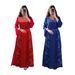 Modest Abaya Dress Evening Gown –Elegant Long Sleeve Party Dress With Crystal Embroidery & Belt – Modest Formal Abaya For Women’s Banquet & Celebratio_ecoleips.com