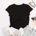 Women's Clothing Women's Fashion T-Shirt And Short Sleeved Set Style Clothing For Women For Formal & Casual For Women_ecoleips.com