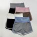 Women's Clothing Long Legs Sports Casual Shorts Yoga Three Quarter Pants Fitness Slim Fit Training Running Dance Sports Shorts_ecoleips.com