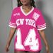 Women's Summer Fashion V Neck T-Shirt Short Sleeve Stylish Chic Loose Fit Digital Print New_ecoleips.com