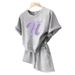Women’s Clothing Casual Sports Outerwear Suit For Women Summer New Style Student Loose Running Fashionable Short Sleeved Shorts Two Piece Suit_ecoleips.com