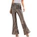 Women's casual pants sequin wide legs new high-waisted fashion women's pants_ecoleips.com