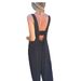 Summer New Women's Casual Bib Jumpsuit Loose Fit Style Solid Color Button Insert Pocket_ecoleips.com