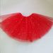Adult Tutu Star Sequins Mesh Puff Midi Skirt Pleated_ecoleips.com