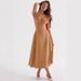 Women's Sexy Slim Waist Long Dress with French Hem Slit High End Suspender Cross Border Fashion for Adults_ecoleips.com