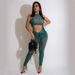 Women's Clothing Sexy Mesh Two-Piece Pant Sets – Hollow Out See-Through Pleated Summer Outfit"_ecoleips.com