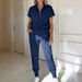 Spring Summer Sports Casual Two Piece Set T-Shirt And Pants Women's Clothing American Style_ecoleips.com