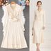 Blazer Dress - Women’S Knit Midi Dress With Notch Lapel, High Waist, Long Sleeve, Fall/Winter Elegance_ecoleips.com