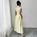 Voya Women's European And American Travel Vacation Sleeveless Button Cardigan Long Dress Women's Clothing 2026 Summer_ecoleips.com