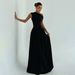 Voya Women's European And American Evening Elegant Off-shoulder Long Dress, Women's Clothing, 2026 Summer Dress_ecoleips.com