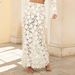 European And American Foreign Trade Summer New Cross-border Women's Clothing French Lace Fishtail Pullover_ecoleips.com