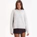 Women's Oversized Alpaca Wool Sweater – Soft Short-Sleeve Knit Pullover (One Size, Gray/Beige/Pink/Red/Green/Yellow/Brown)_ecoleips.com